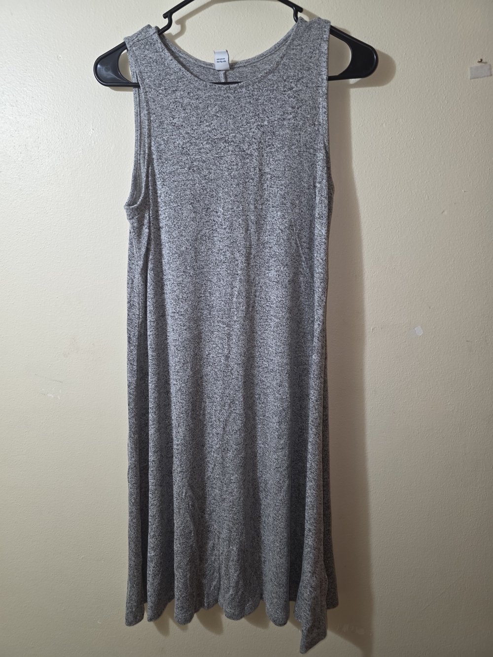 Old Navy Heather Gray Sleeveless Tank Dress